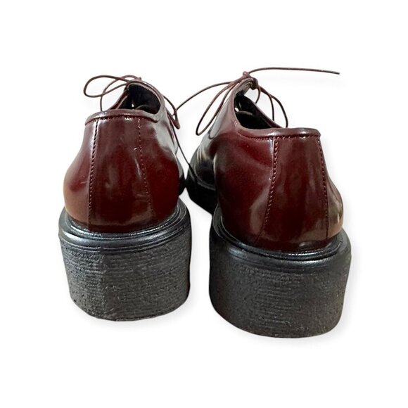 Very Rare Vintage Granello‎ (Prada) Lace Up Wedge Shoes, Size 38EU - Picture 6 of 12